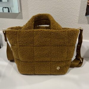 lululemon athletica Tan Sherpa Tote